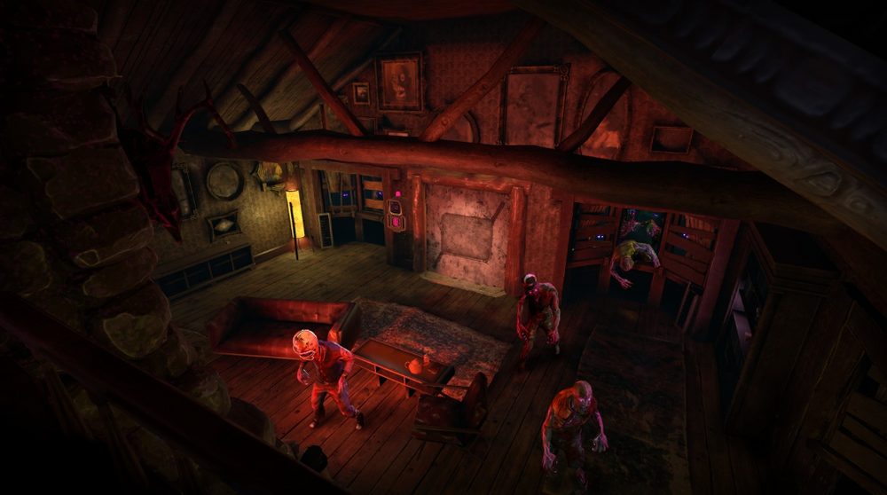 Drop Dead: The Cabin - Home Invasion zombies