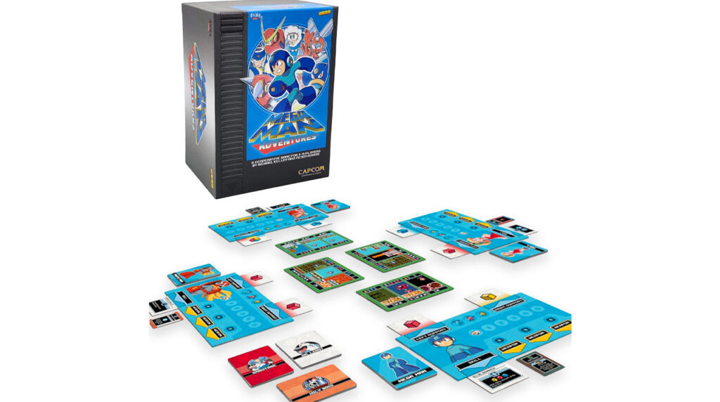 Mega Man Adventures Box and Setup