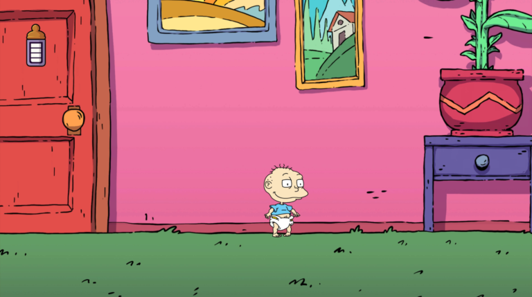 Rugrats Tommy Pickles smiling