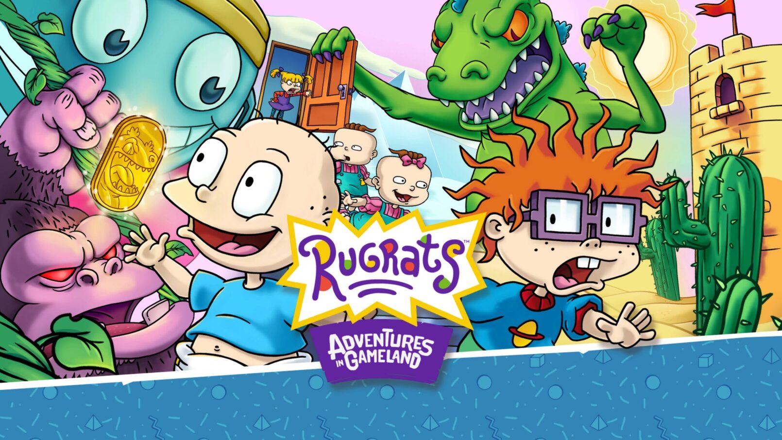 Rugrats: Adventure in Gameland Title Screen